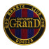 Нашивка «Karate Club Sport Grand» | Овальна  | Нашивка Одеської федерації карате з написом «SPORT GRAND ODESA».