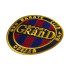 Нашивка «Karate Club Sport Grand» | Овальна  | Нашивка Одеської федерації карате з написом «SPORT GRAND ODESA».