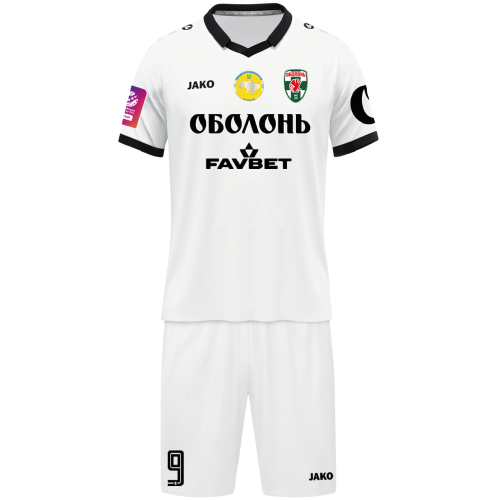 Футболка ФК Оболонь 25/26 Jako, біла